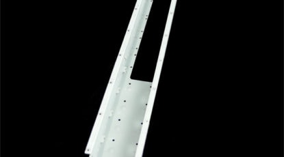 Long Sheet Metal Fabricated Part